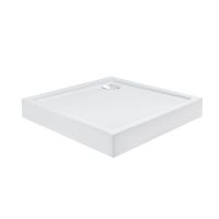 Душова кабіна Qtap Taurus 90x90 (профіль - хром, скло - прозоре) TAUCRM1099SC6SET з піддоном