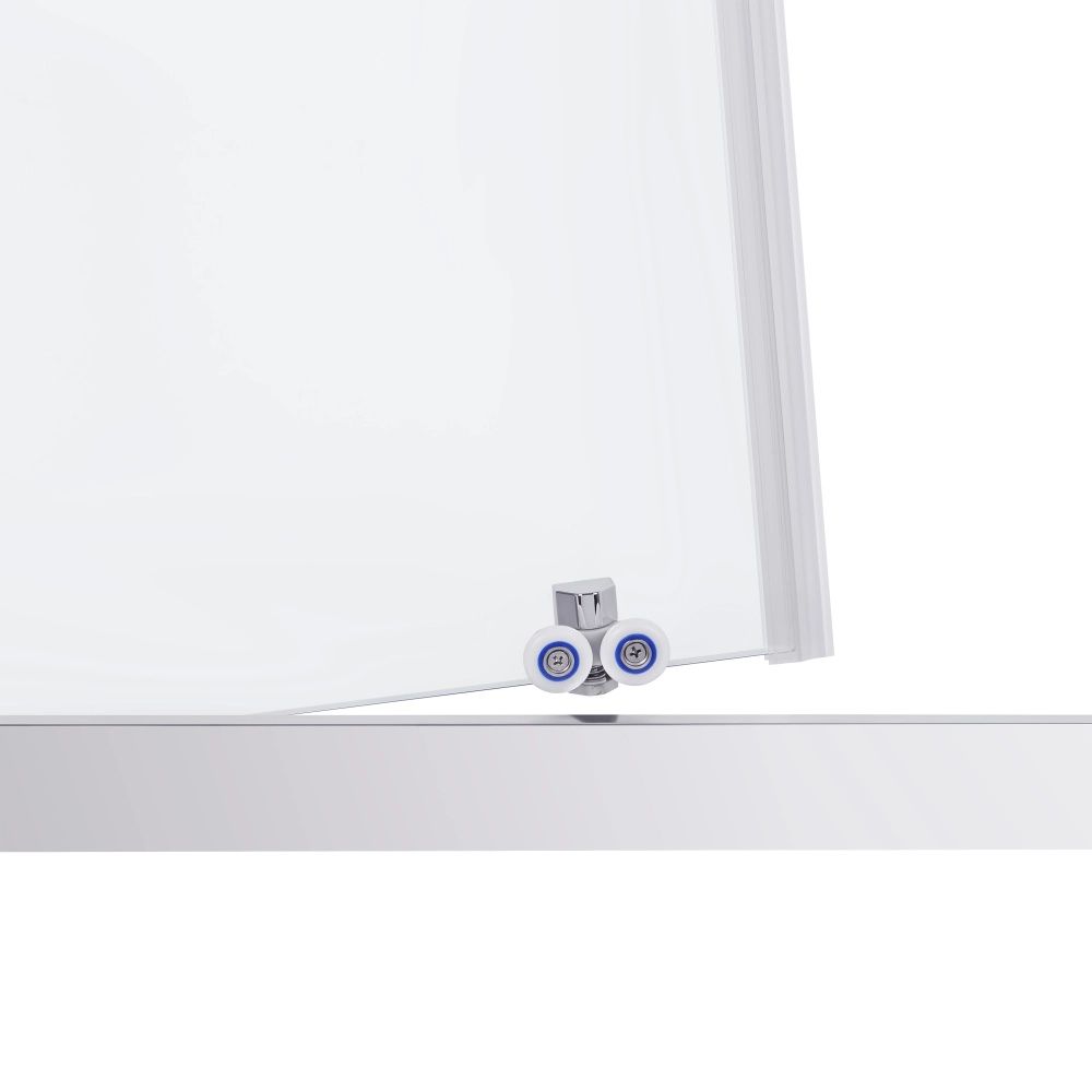 Душова кабіна Qtap Taurus 90x90 (профіль - хром, скло - прозоре) TAUCRM1099SC6SET з піддоном