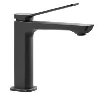 Смеситель для раковины Paffoni Tilt черный матовый TI071NO