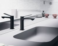 Смеситель для раковины Paffoni Tilt черный матовый TI071NO