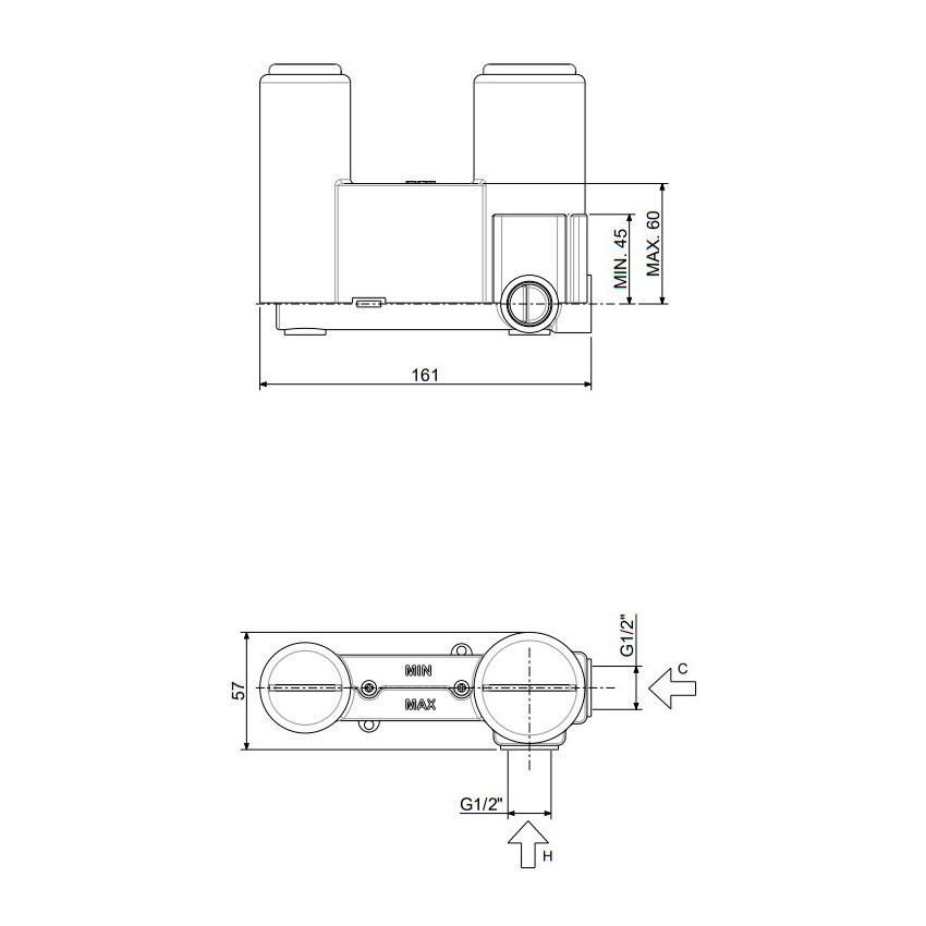 Змішувач для раковини Paffoni Tilt сталь TI104ST