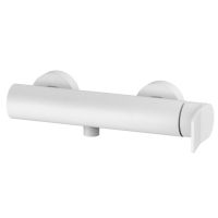 Смеситель для душа Paffoni Tilt белый матовый TI168BO