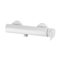 Смеситель для душа Paffoni Tilt белый матовый TI168DBO с душевым гарнитуром