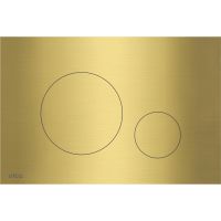 Клавіша змиву AlcaPlast Flat бронза брашована TURN-BRASS