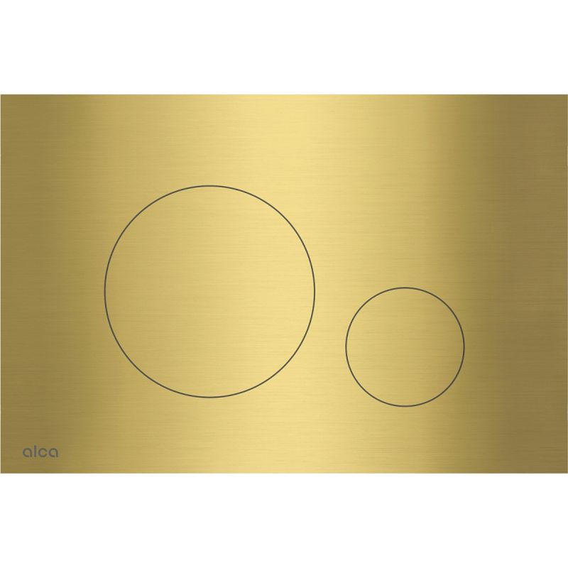 Клавіша змиву AlcaPlast Flat бронза брашована TURN-BRASS