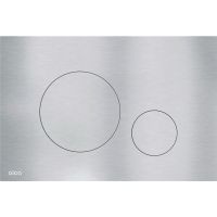 Клавіша змиву AlcaPlast Flat сталь матова TURN-INOX