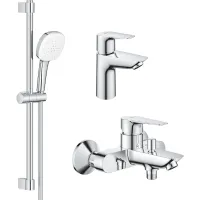 Набір змішувачів Grohe BauEdge New 3 в 1 хром UA123365S1