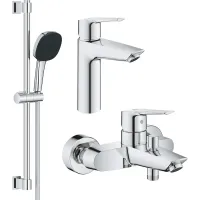 Набір змішувачів Grohe QuickFix Start 3 в 1 хром UA202301ME