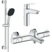 Набір змішувачів Grohe QuickFix Start 3 в 1 хром UA202304TS