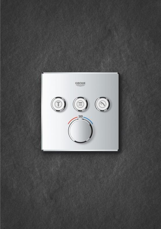 Душова система прихованого монтажу Grohe Grohtherm SmartControl хром UA202801C3