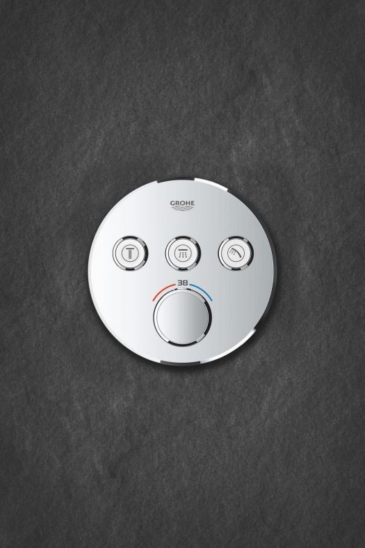 Душова система прихованого монтажу Grohe Grohtherm SmartControl хром UA202801R3