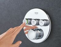 Душова система прихованого монтажу Grohe Grohtherm SmartControl хром UA202801R3