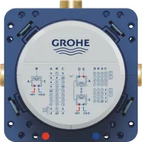 Душова система прихованого монтажу Grohe QuickFix Grohtherm SmartControl + Vitalio Comfort 250 Cube хром UA202802C3