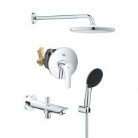 Душова система прихованого монтажу Grohe Start хром UA202803R3