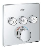 Душова система прихованого монтажу Grohe Grohtherm SmartControl хром UA26415SC6
