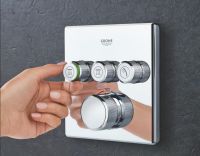Душова система прихованого монтажу Grohe Grohtherm SmartControl хром UA26415SC6