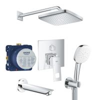 Душевая система скрытого монтажа Grohe Eurocube хром UA26417SC0