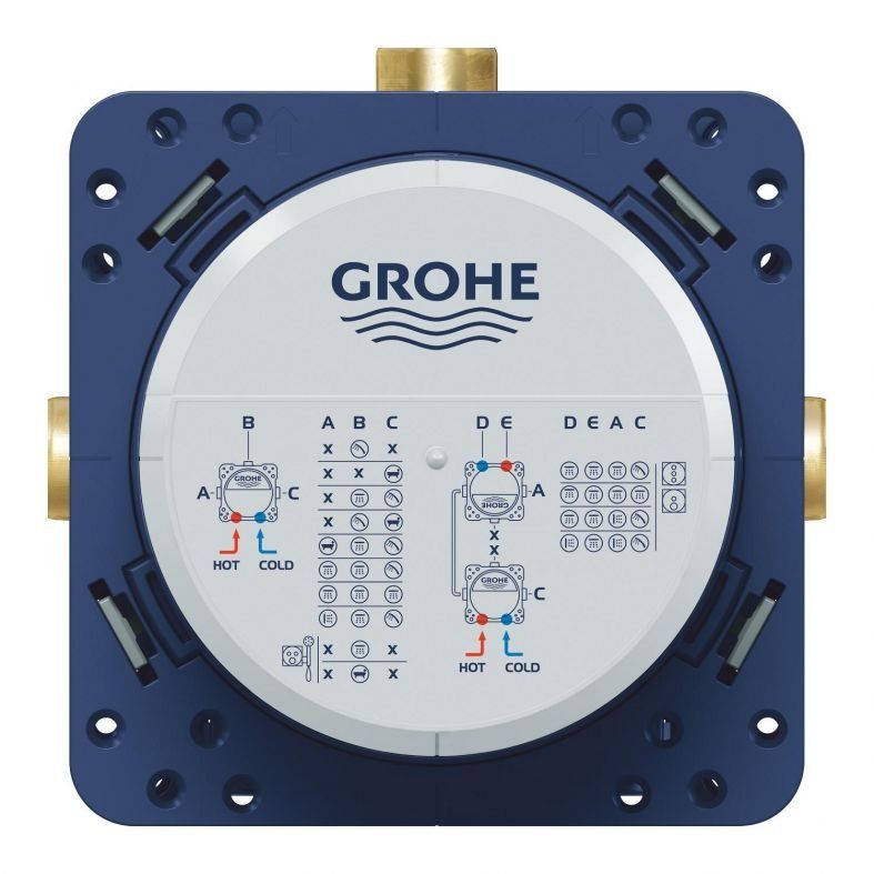 Душевая система скрытого монтажа Grohe Eurocube хром UA26417SC0