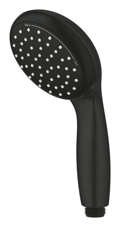 Змішувач для душу Grohe Precision Start чорний матовий UA303908T1 з душовим гарнітуром