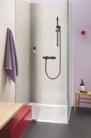 Змішувач для душу Grohe Precision Start чорний матовий UA303908T1 з душовим гарнітуром