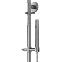 Душова система з термостатом Paffoni Steel сталь ZCOL500AC