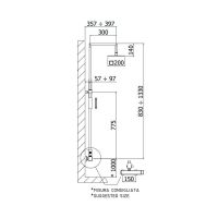 Душова система Paffoni Syncro Plus хром ZCOL620CR