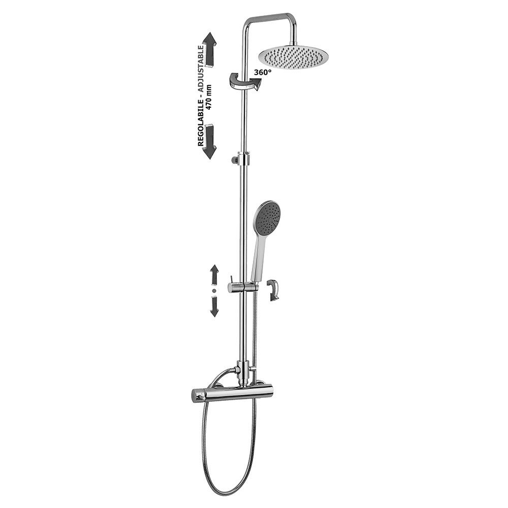 Душова система Paffoni Mini Master хром ZCOL686SK2CR