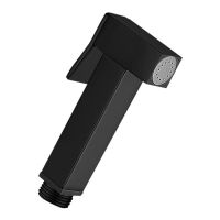 Лійка гігієнічного душу Paffoni Tweet Square чорний матовий ZDOC121NO