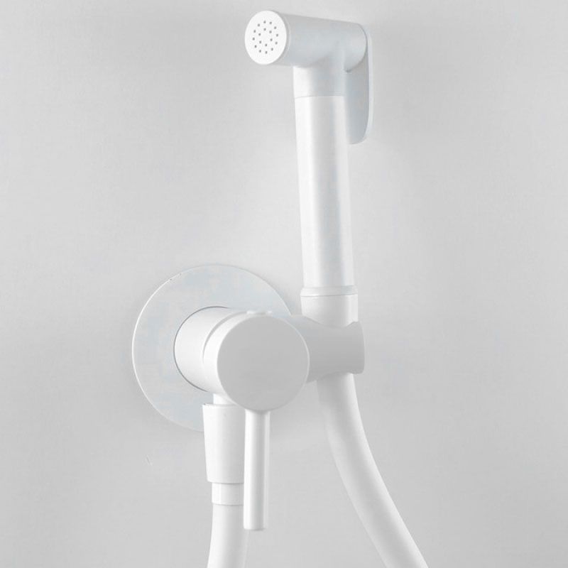 Гігієнічний душ Paffoni Tweet Round Mix білий матовий ZDUP110BO