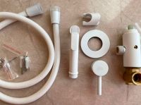 Гігієнічний душ Paffoni Tweet Round Mix білий матовий ZDUP110BO