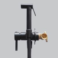 Гігієнічний душ Paffoni Tweet Round Mix чорний матовий ZDUP110NO