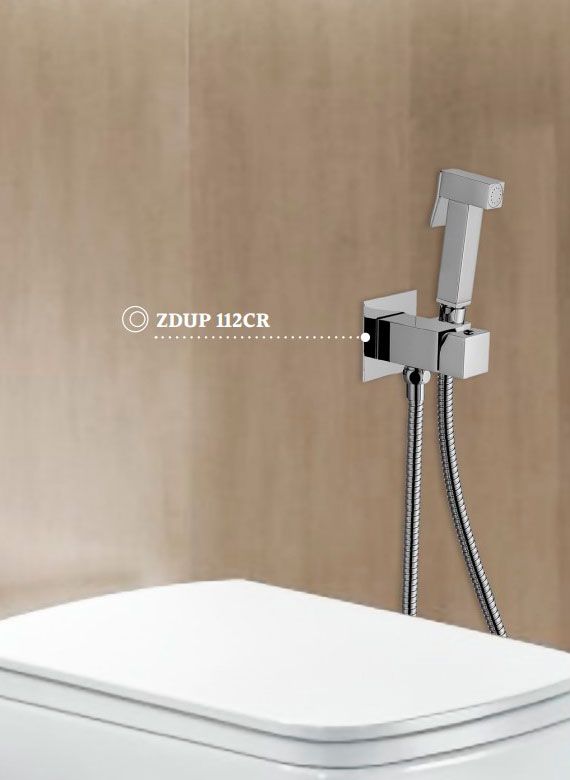Гигиенический душ Paffoni Tweet Square Mix хром ZDUP112CR