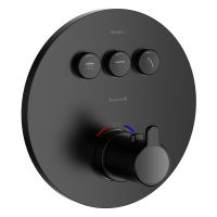 Змішувач прихованого монтажу Imprese SMART CLICK чорний матовий ZMK101901234