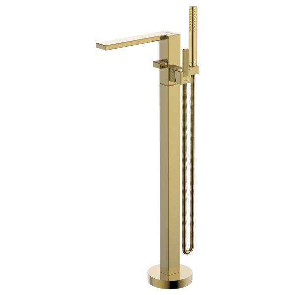 Змішувач для ванни Imprese DEIRA золото глянцеве ZMK112009060 на підлогу