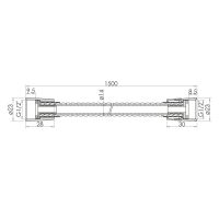 Шланг для душу Imprese GRAFIKY 150 см бронза брашована ZMK1724150362