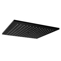 Верхний душ Paffoni Syncro King “Quadro” 30х30 см черный матовый ZSOF078NO